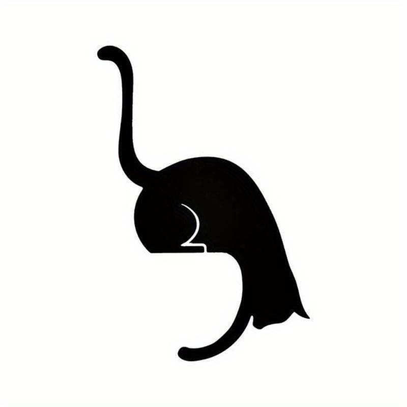 Kitchen Wall Door Metal Hook Key Hanger Cat Tail Monkey Shaped Decor Holder Clothes Storage Rack Hook Tool Home Accessories