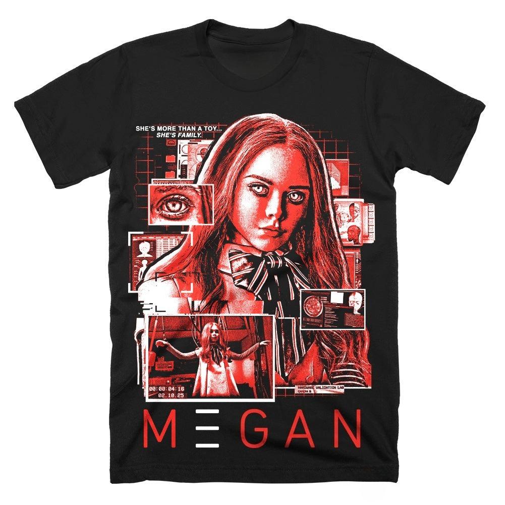 

MGAN TShirt Unisex Summer AI Doll Horror Movie Graphic Short Sleeve Oversized Streetwear Loose Fit Horror Fan Tee 4XL