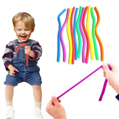 2PCS Hand Hyperflex Stretchy String Fidget Finger Reduce Stress ADHD Autism Rope Toy