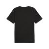 Puma Comfortable Casual Letter Print Crew Neck T-Shirt Men Tops Black 684761-01