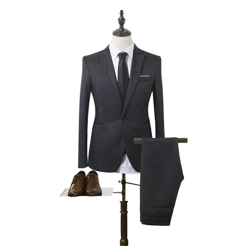 Men's 2 Piece Custom Dress Slim Suit Suit Formal Wedding Men's Suit Casual Formal Business Blazer Tuxedo