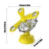 Cat Treat Dispenser Toy Safe 360-Degree Rotating Cat Treat Toys Cat Food Dispenser Cat Puzzle Toy Interactive Cat Toy For Glass