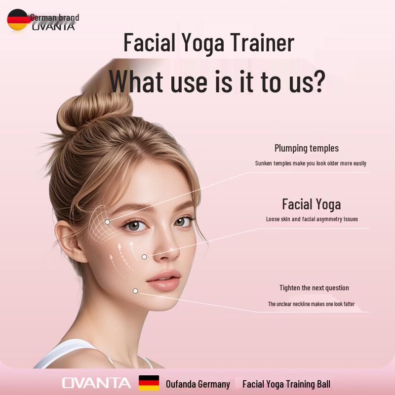 Ouvanda Facial Yoga Ball Jawline Exerciser