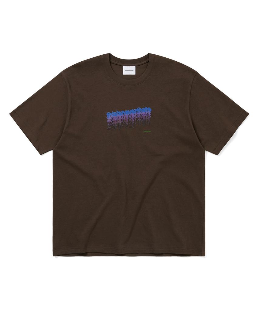 THISISNEVERTHAT Ambiguous Logo Tee Dark Chocolate