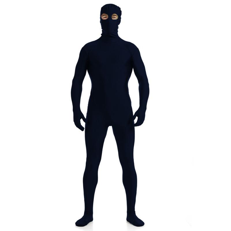 All-inclusive Exposed Tights Solid Color Cross-dressing Gymnastics Clothes Stage Performance Clothes Elastane Cos Clothes Onesie