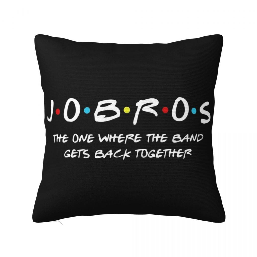 Jonas Brothers Tour Square Pillow Covers Sofa Pop Music Cushion Cover Cool Decorative Pillowcase 45*45