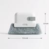 New 2-in-1 Detachable Window Slot Cleaning Brush, Household Kitchen Stove Dead Corner Cleaning Cloth, Built-in Scraper