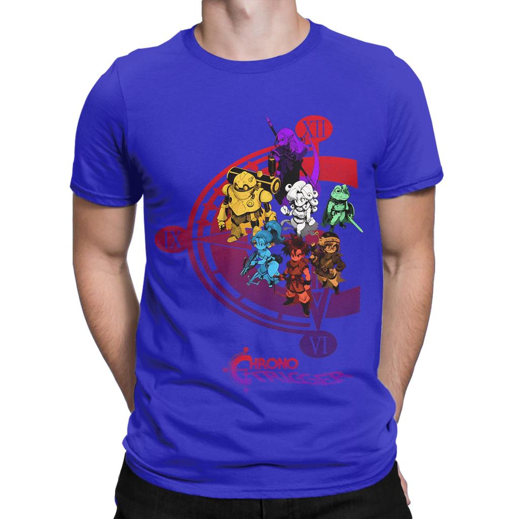 Chrono Trigger Tribute Stylized Funny Graphic 100 Cotton TShirt Chrono Trigger Tees Tops For Unisex