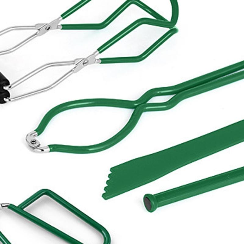 Nonrust Steel Canning Supplies 6PCS Jar Opener Lid Lifter Bubble Tool Heatproof Kitchen Accessories For Handmade Jams Pickle