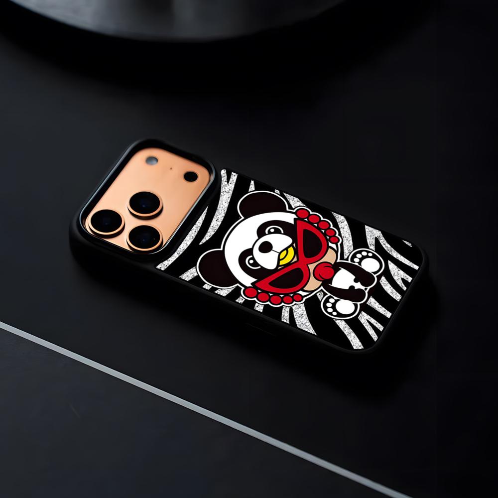 Famous H-Hysteric M-Mini Phone Case For IPhone 17 16 15 14 13 12 Pro Max Plus Black Frame Hard Shell