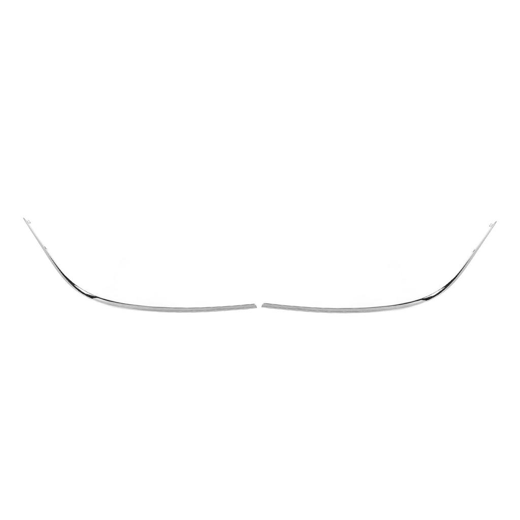 Front Bumper Lower Bumper Chrome Trim 2218850121 Outer Molding Trim Set Replacement for BENZ S350