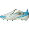 F50 Messi Elite FG Kleinkind Elfenbein Halbblau Burst Kinder Fußballschuhe Braun Halbblau-Burst Eisblau IH1897