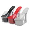 Nightclub Car Model Shoes Super High Heels Thick Heel Waterproof Table Sandals Transparent Crystal Shoes