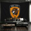 Niestandardowe imię, Gobelin ścienny Hull City, estetyczna tkanina z nadrukiem, odpowiedni do sypialni, salonu i wystroju domu.