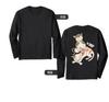 Cat Tattoo Long Sleeve T-shirt