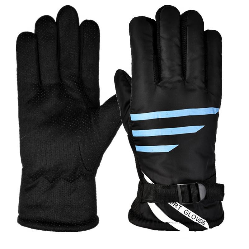 

Зимние перчатки Теплые мужские флисовые Варежки Спортивные лыжные перчатки Для улицы Катание Электромобиль Мотоцикл One size