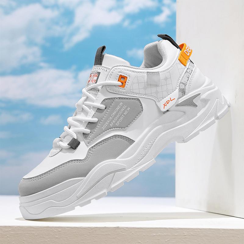 

Мужская обувь Кроссовки Мужская повседневная обувь Досуг Роскошные мужские кроссовки для ходьбы Массивные кроссовки для мужчин Спортивная обувь для бега Мужская обувь 44 белый