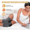 1 Pcs Heated Knee Massager Heated Knee Brace Wrap , Wireless Vibration Knee Heating Pads, 3 Adjustable Intensity And Temperature, Knee Brace Wrap