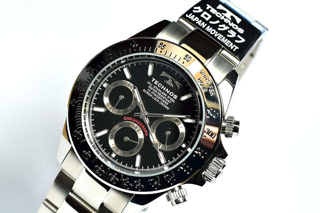 TECHNOS Chronograph Watch TSM401SB