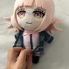 Danganronpa Kokichi Oma Plush Dolls 20cm Nagito Komaeda Plush Toys Cute Nanami ChiaKi Cute Soft Stuffed Pillow Dolls Gift