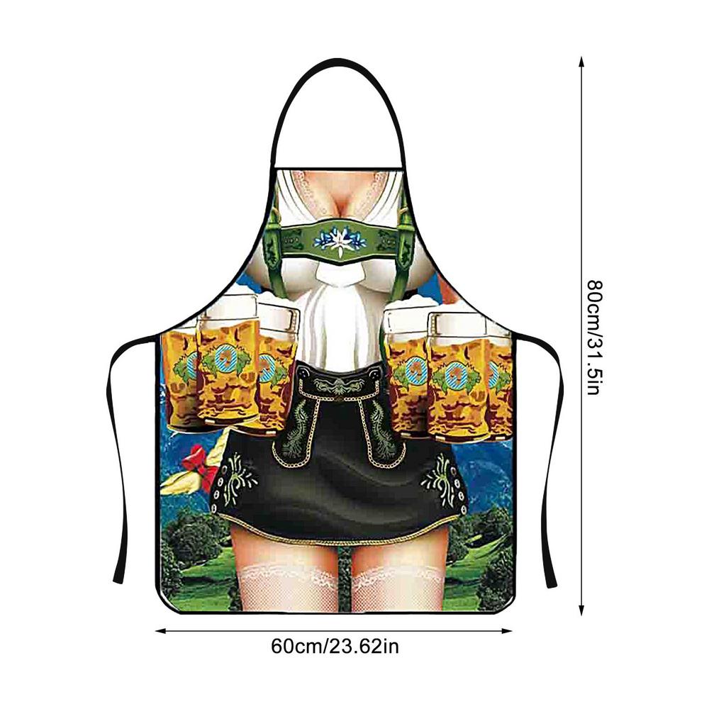 

Oktoberfest Apron Couple s Suit Apron Oktoberfest Bavarian Traditional Beer Apron Cooking Uniform Oktoberfest Theme Printing