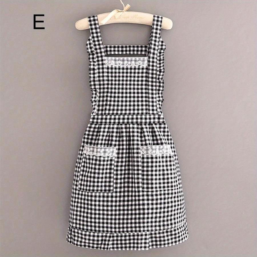 1 peça Avental de Cozinha Moderno Para Casa, Loja de Chá com Leite, Salão de Unhas, Cozinha, Banheiro, Casa, Artigos Domésticos