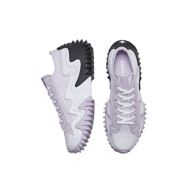 Converse Run Star Hike Motion Canvas Comfortable Sports Low-Top Lifestyle Shoes Women Sneaker Lavender 573135C