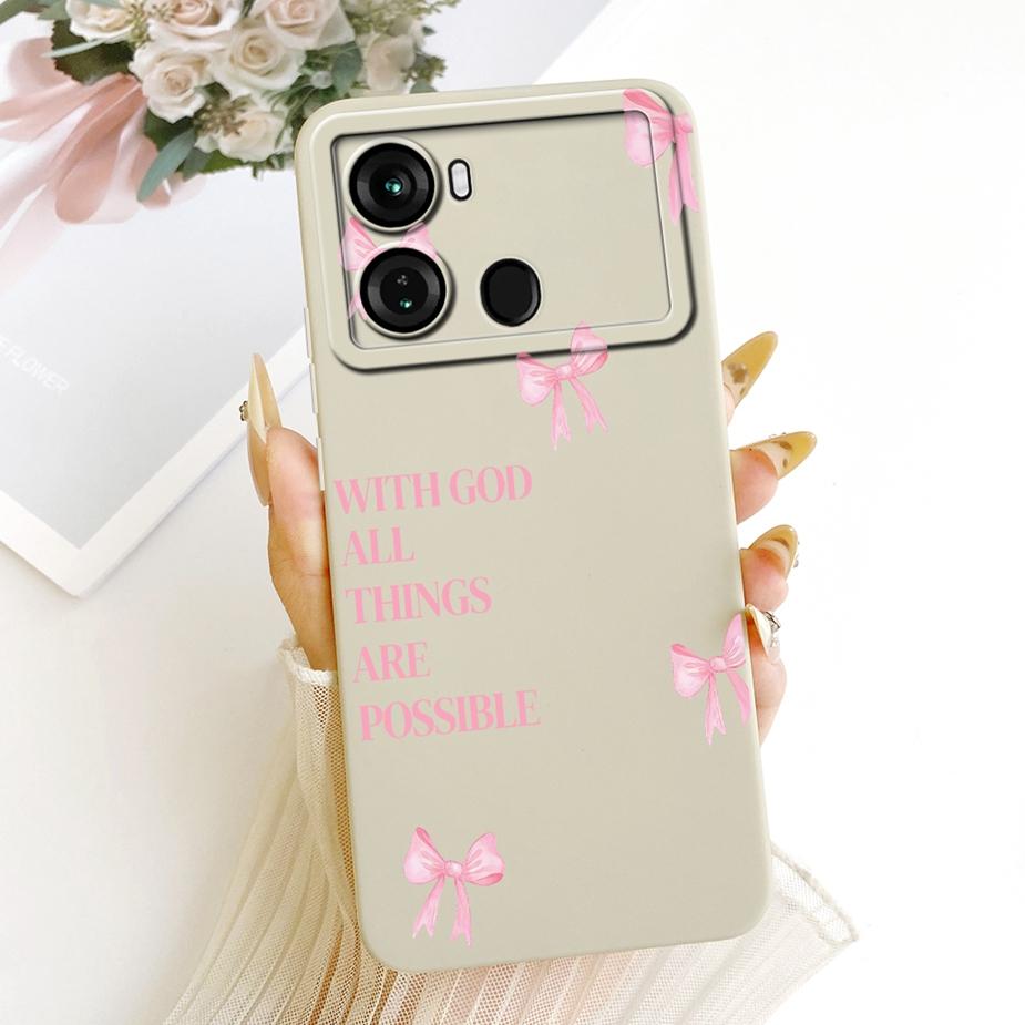 For Itel P40 Plus Case P683L Cute Rabbit Cartoon Cover Soft Silicone Phone Case For Itel P40 P 40 ItelP40 P40+ Back Cover Fundas