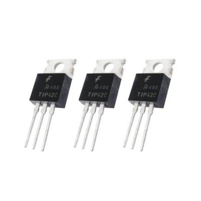 10 PIÈCES TIP42C TIP42 Transistor de Puissance PNP Darlington Amplificateur Linéaire Commutation ORIGINAL FSC TRANSISTORS 6A 100V TO-220