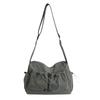 Einfache karierte Tragetasche für Damen 2026 Neue Herbst-Schultertasche mit großem Fassungsvermögen für Pendlerinnen, mit Kordelzug und plissiertem Design, leicht