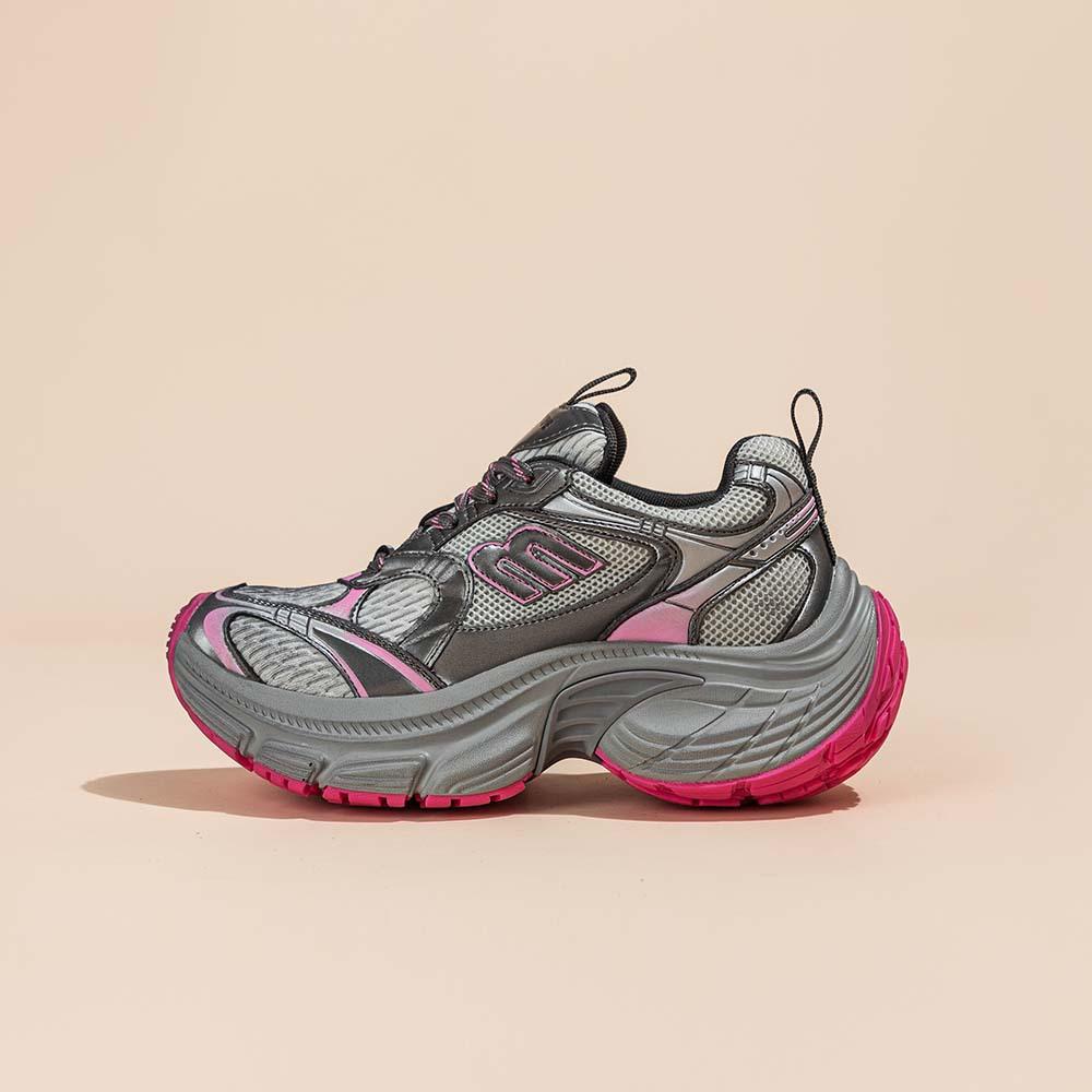 Paris 10:e generationen pappaskor dam 10XL andningsbara tjock sula höjdökning 2025 nya sportparskor hög version skor