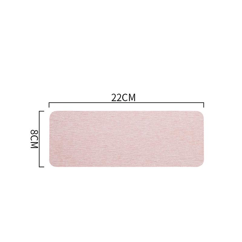 Home Diatomite Mat Water Absorbing Pad Heat Resistant Coaster Diatomaceous Slip