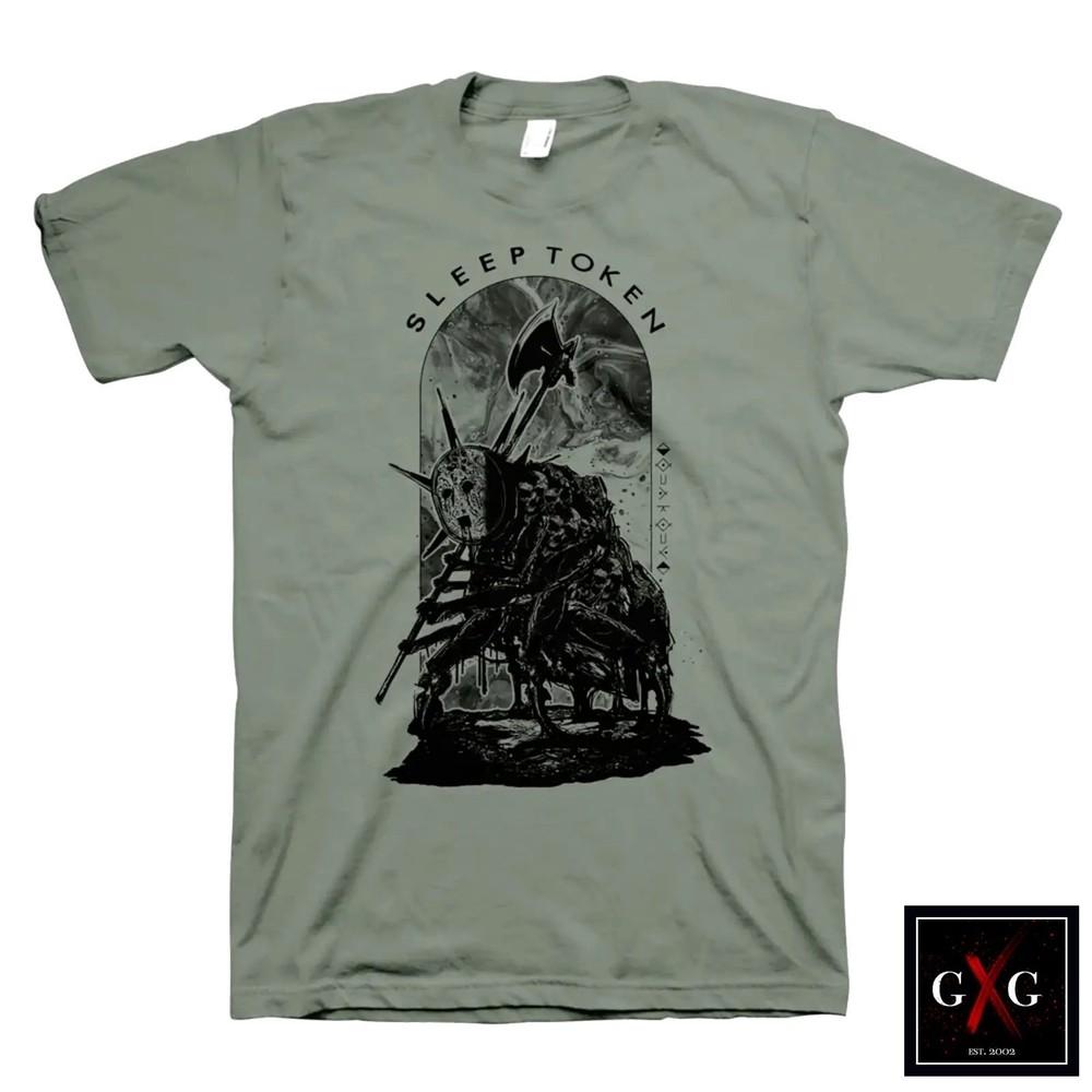 

SLEEP TOKEN cd cv Take Me Back to Eden TORN LOGO Official SHIRT LG New chokehold Unisex T-Shirt XXXXL