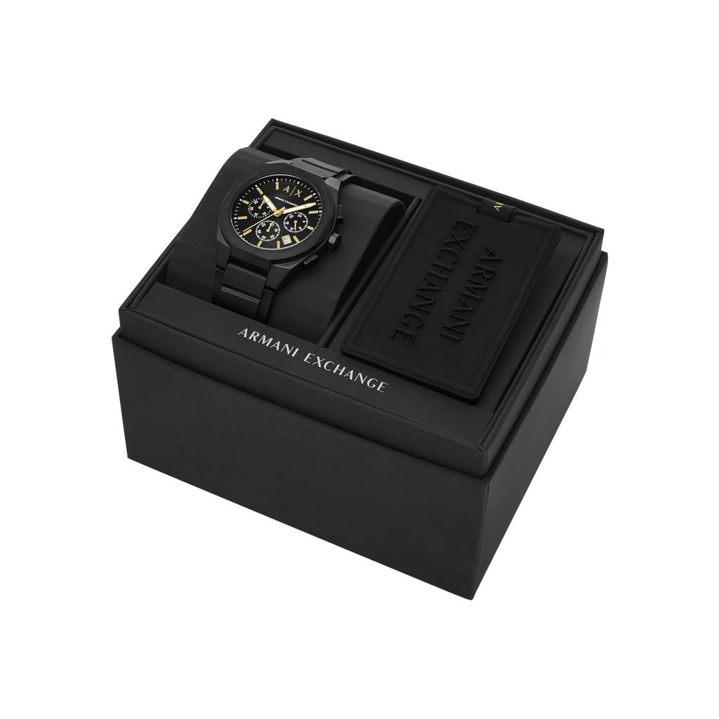 AX Armani Exchange AX7165SET Men's Watch, Black