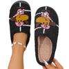 Fashion Cartoon Cute and Interesting Dachshund Dog Women Slippers Indoor Warm Comfort Lightweight Bedroom Concise Winter Cotton Shoes