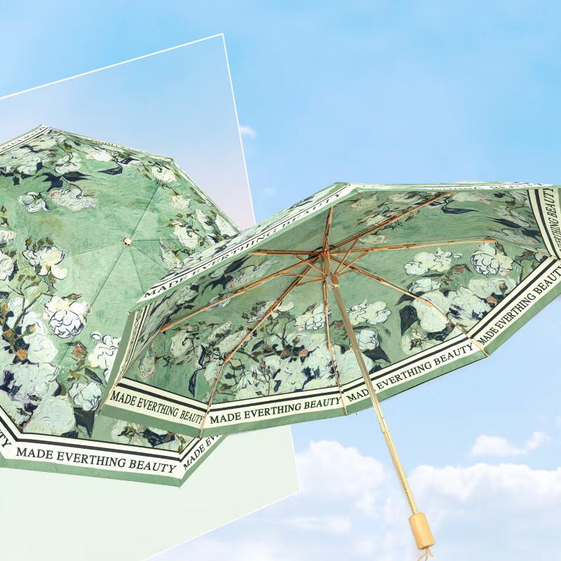 Lilang Zhisan Dual-Use Floral Folding Umbrella