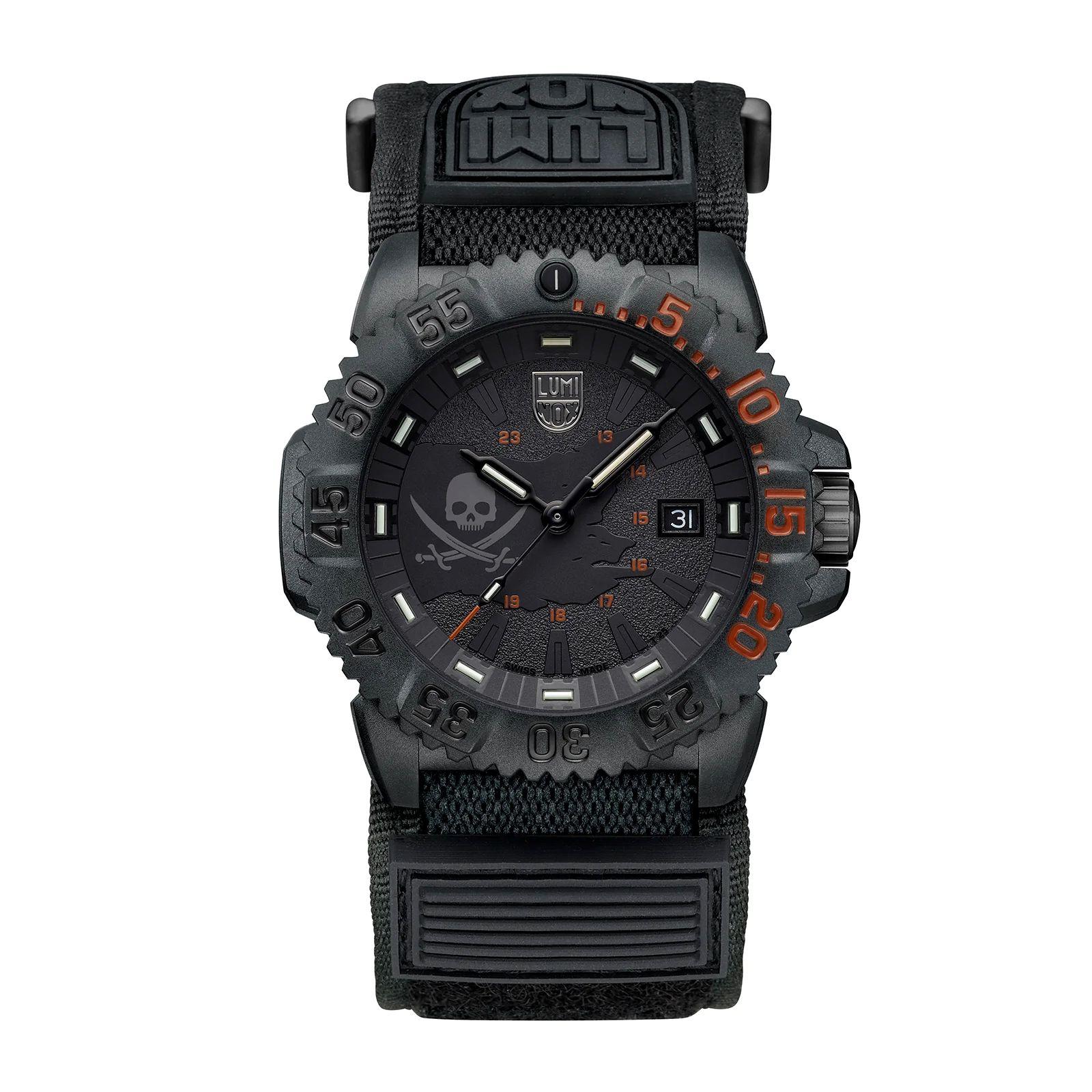 

LUMINOX Navy Seal Pirate Limited Edition 45 мм Мужские часы XS.3051.PIR.LE чёрный