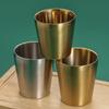 Pack Of 4 Stainless Steel Insulated Cups Double Wall Metal Drinking Glasses Stackable Drinkware for Home and Camping