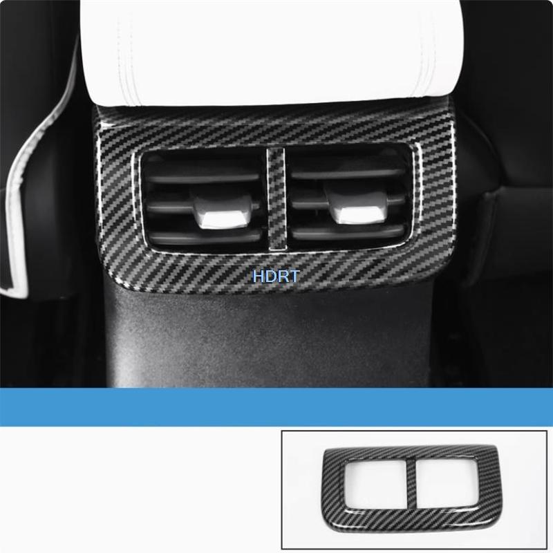 Car Style Steering Wheel Gear Shift Window Control Panel Vent Outlet Cover Carbon Fibre Interior Sticker For BYD Seal 06 2024 +