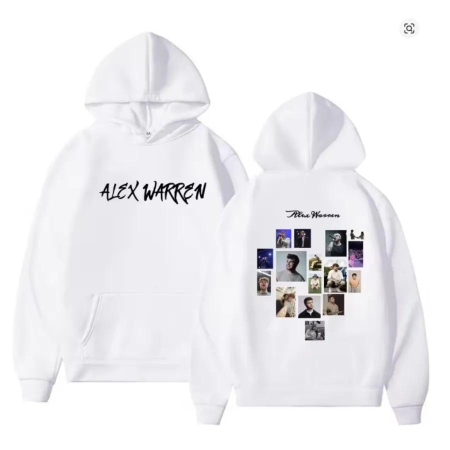 Alex Warren Tour 2026 Oversized Women/Men Hoodie Sweatshirt Y2K Streetwear Hip Hop Pullover Hooded Jacket Casual Tracksuit198