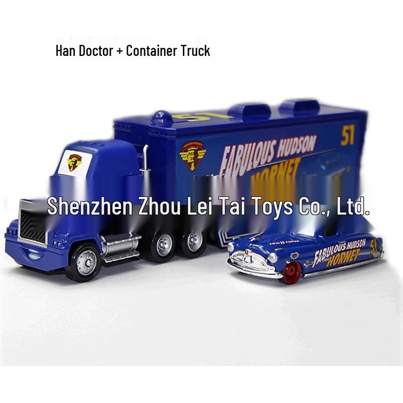 

Модель гоночной машинки из сплава Молния Маккуин и Франческо