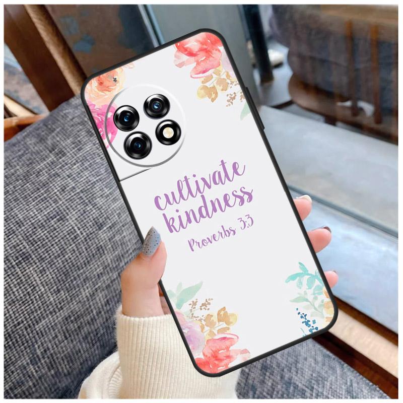 Bible Qutoes Verse Belief God Jesus Case For OnePlus 15 12R 13R 13T 10T 8T 13 12 11 10 Pro Nord 5 CE 2 3 4 Lite N20 N30 Coque