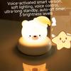 LED Night Light, Voice Activated, 3 Brightness Levels