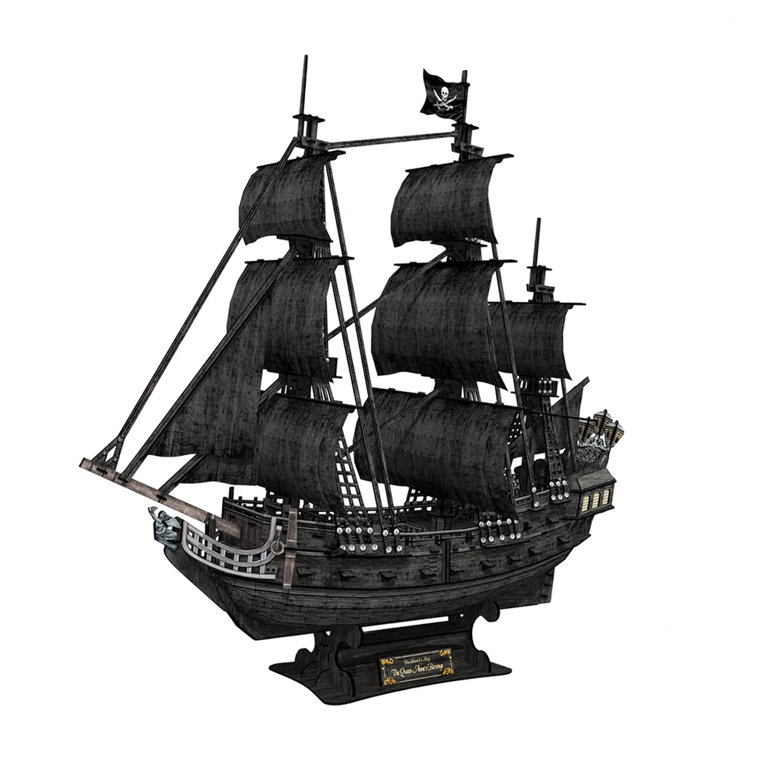 

ASSYME Кубический вентилятор 3D Пазл Набор для творчества Месть Королевы T4018h Клей или инструменты Анны (Не требуется)