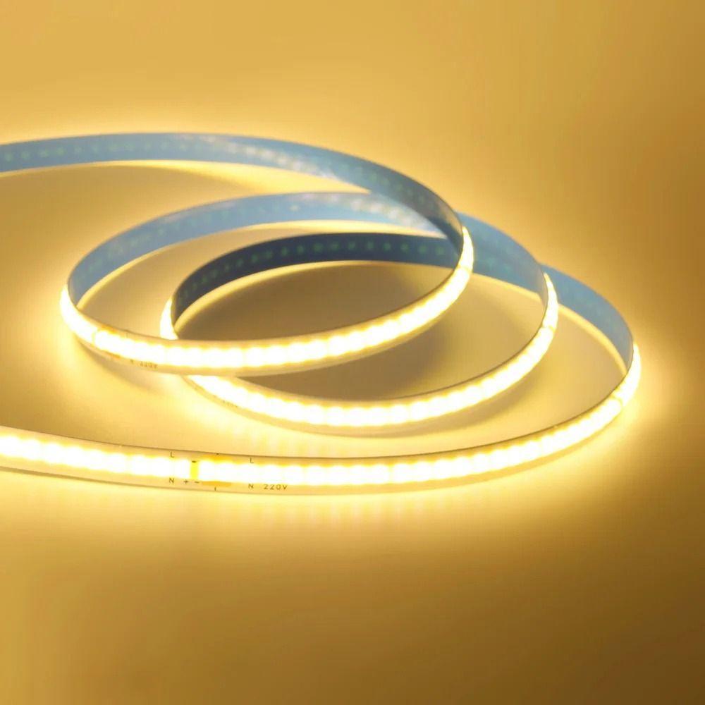 1Roll DC12/24V 320LED Flexible Lamp Super Bright Linear Lighting Durable COB LED Strip Light