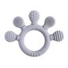 Silicone Baby Teether Toys 0-12Month Food Grade Toddlers Anxiety Teething Ring Sensory Toys Silicone Animal Soothing Accessories