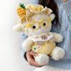 Cute Sheep Plush Doll With Fruits Hair Clips For Kids Girls And Boys