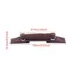 Classical Guitar Saddles Guitar Bass Bridge Rosewood Mandolin Bridge 6 String Wood Guitar Bridge Acoustic Guitar Bridge