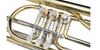PLAYTECH Bass Trumpet, 3 Rotary, Lacquer Finish, Semi-Hard Case Included