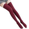 Women Winter Lace Cable Knit Over Knee Long Boot Thigh-High Warm Socks Leggings